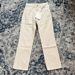 DL1961 Cream Ankle & Cropped Jeans